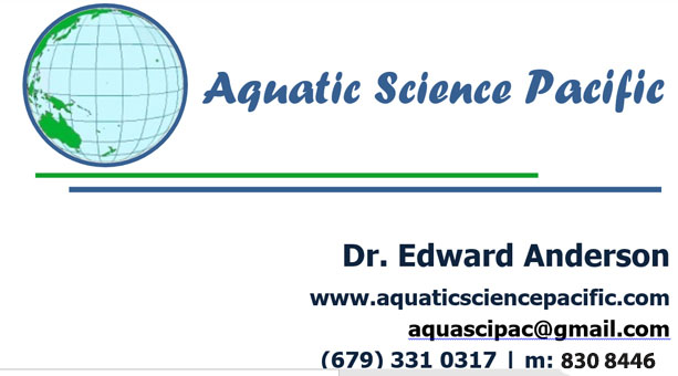Aquatic Science Pacific | Chief Scientist Dr. Edward Anderson