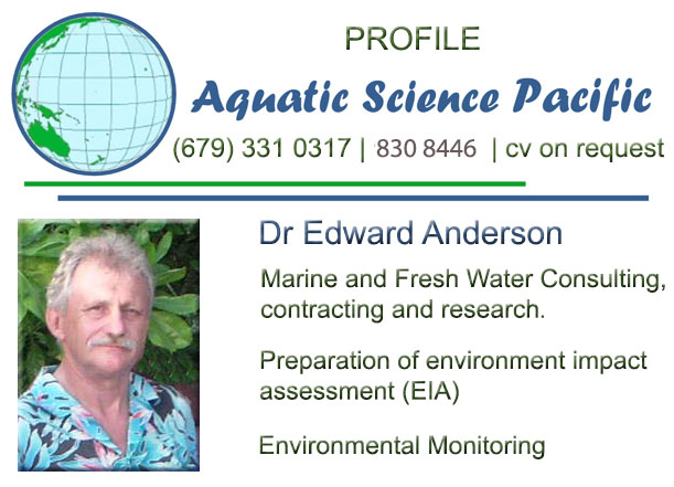 dr edward anderson profile aquatic science pacific